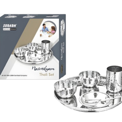 Naivedyam Thali Set (Plain)