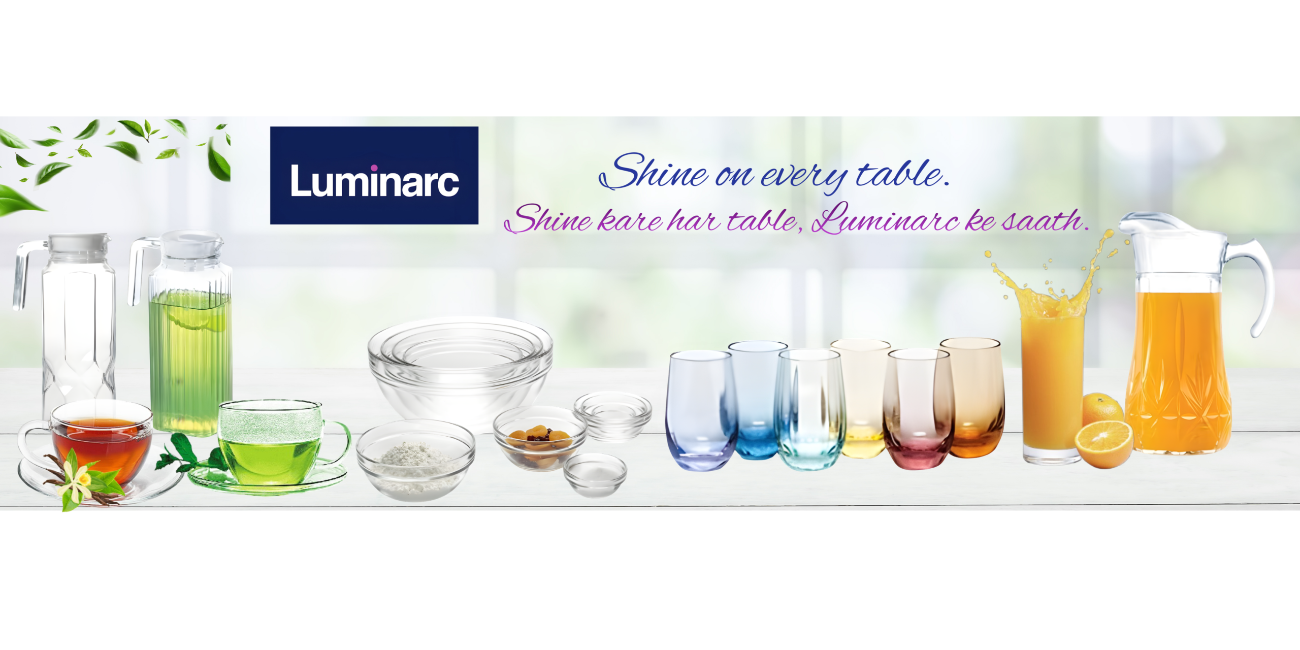 shine on every table.