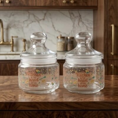 luminarc heart of homes 2 pcs jar set 500ml.