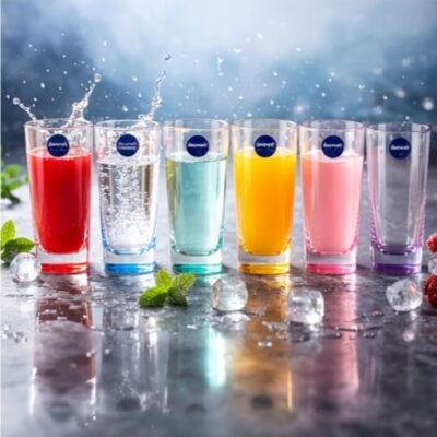 luminarc sterling rainbow hb tumbler 330ml.