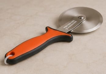 deluxe pizza cutter orange scissor deluxe pizza cutter orange scissor