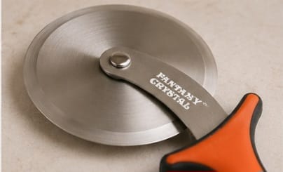 deluxe pizza cutter orange scissor deluxe pizza cutter orange scissor