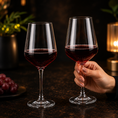 dineaura infinity white goblet