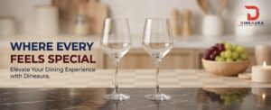 dineaura infinity white goblet