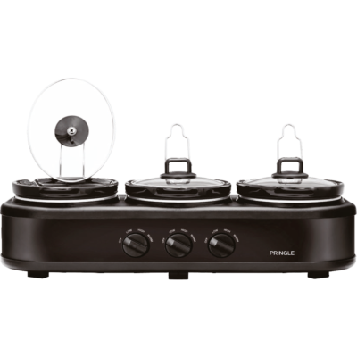 Pringle FW 1806 Slow Cooker – 3 x 1.5L, 100x3W