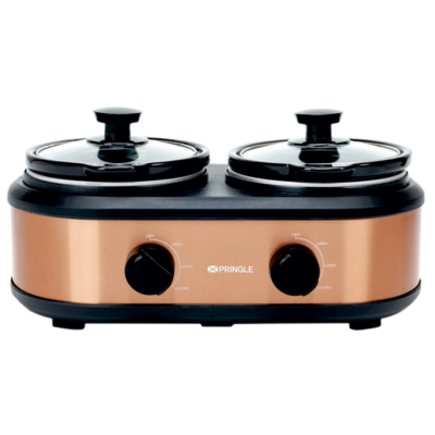 Pringle FW 1807 Slow Cooker – 2 x 1.25L, 100x2W