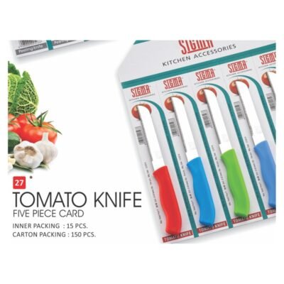 Tomato Knife Five Piece Card